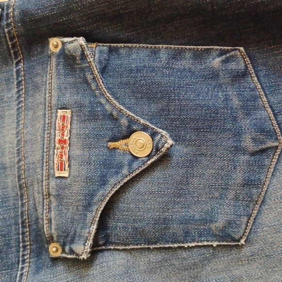 Hudson Collin skinny style darker wash skinny, size 29. Good used condition. - Picture 7 of 13